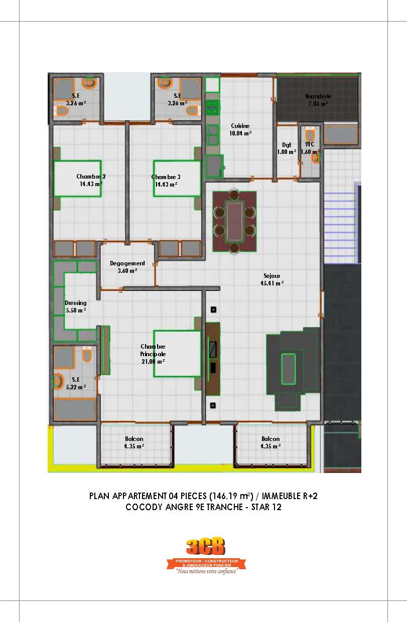 Immeuble Divine Grace 2 (Star 12, Angré, Abidjan)