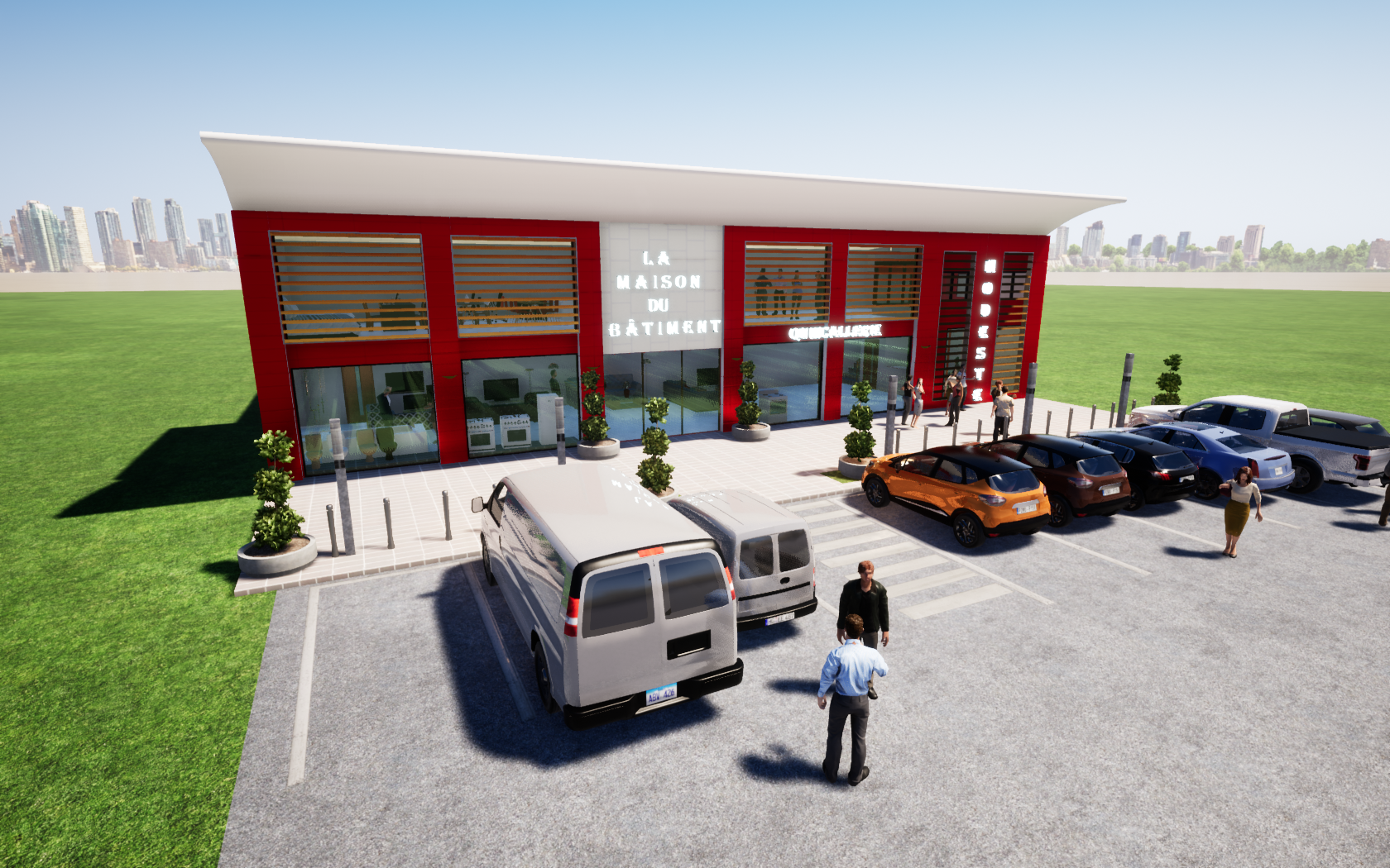 PROJET QUINCALLERIE - MODESTE ROUTE BASSAM