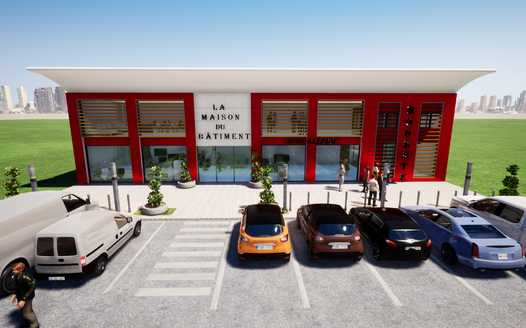 PROJET QUINCALLERIE - MODESTE ROUTE BASSAM